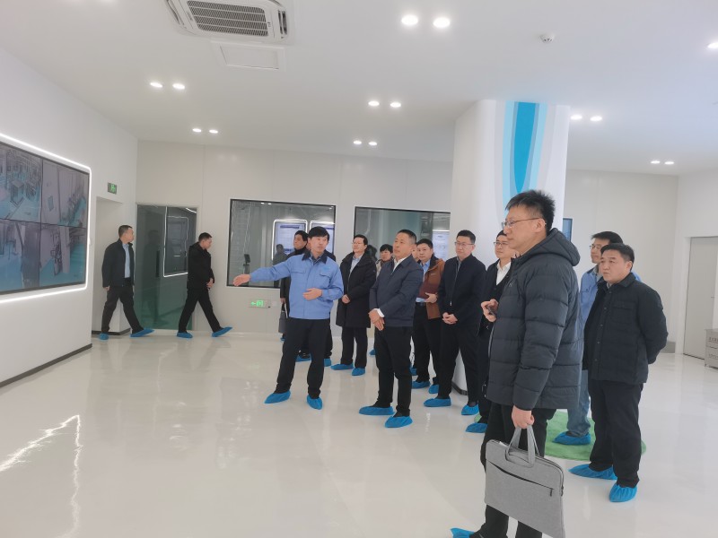 国家市场监管总局特殊食品司陈健一行莅临贝特佳，开展婴幼儿配方乳粉生产调研(图3)